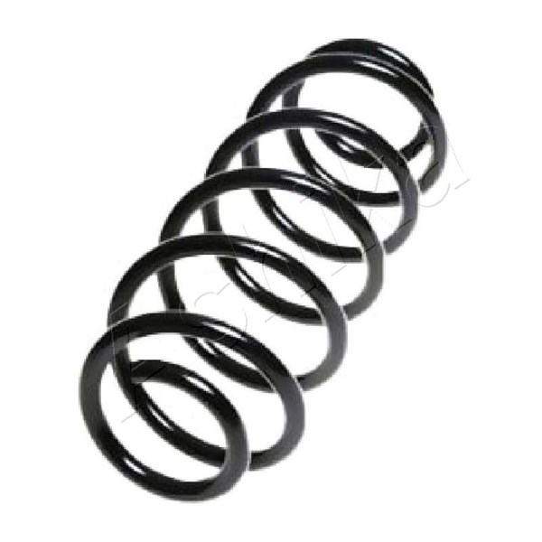 Spiralfjäder, Bakaxel