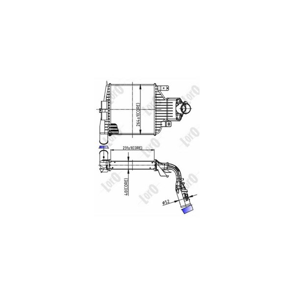 Intercooler ABAKUS Intercooler ABAKUS