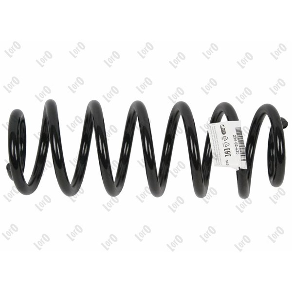 Spiralfjäder, Bakaxel