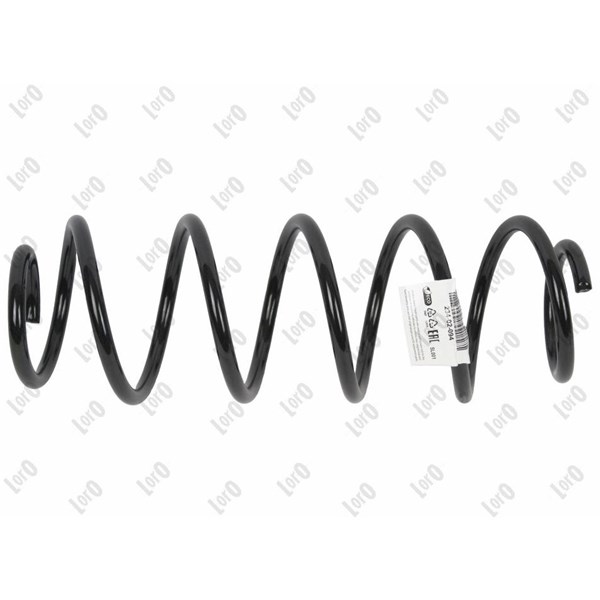 Spiralfjäder, Bakaxel
