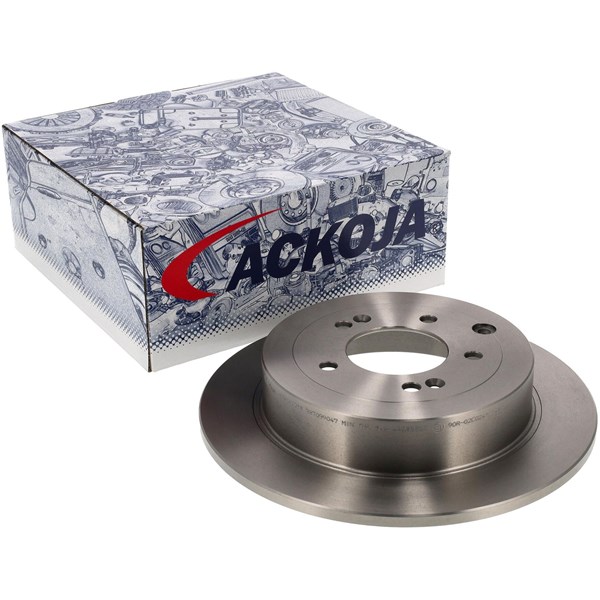 Bromsskiva Solid, Bakaxel Ackoja A52-40018 ACKOJA