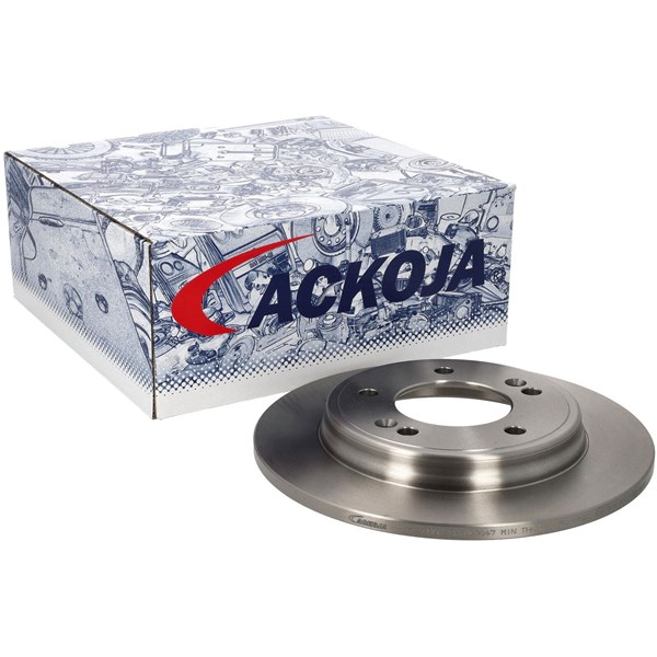 Bromsskiva Solid, Bakaxel Ackoja A53-40008 ACKOJA