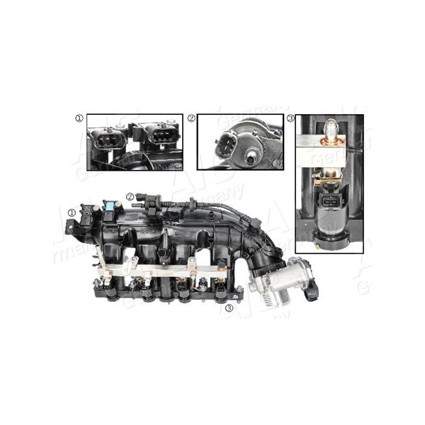 Sugrörsamodul Aic 70846 AIC