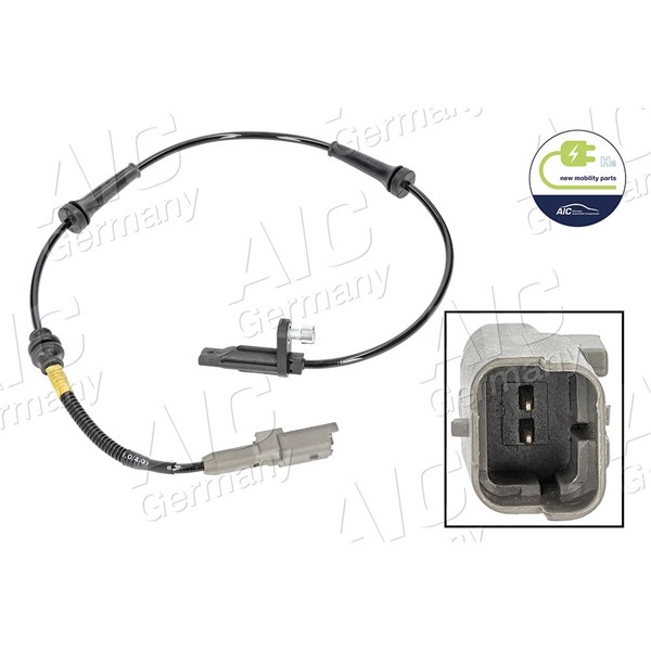 ABS-givare, Sensor, hjulvarvtal, Bakaxel höger, Bakaxel vänster A AIC