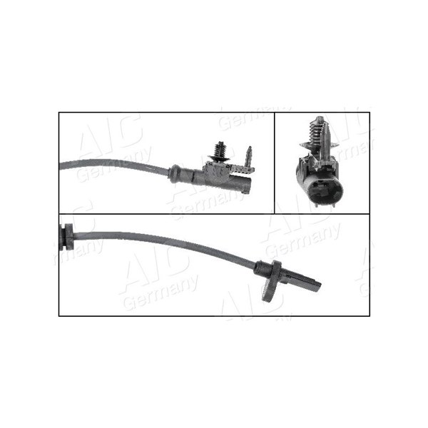 ABS-givare, Sensor, hjulvarvtal, framaxel höger, framaxel vänster AIC ABS-givare, Sensor, hjulvarvtal, framaxel höger, framaxel vänster AIC