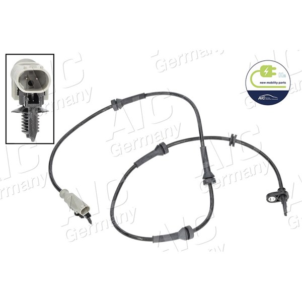 ABS-givare, Sensor, hjulvarvtal, framaxel höger, framaxel vänster AIC