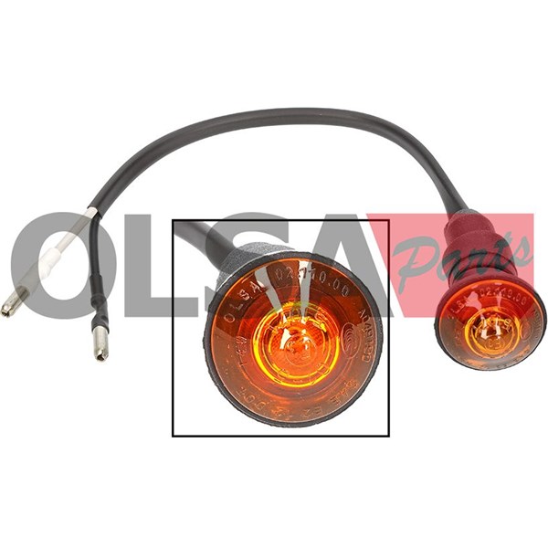 Blinkers, Höger fram, Vänster fram, Sidoinstallation Aic 72161 AIC Blinkers, Höger fram, Vänster fram, Sidoinstallation Aic 72161 AIC