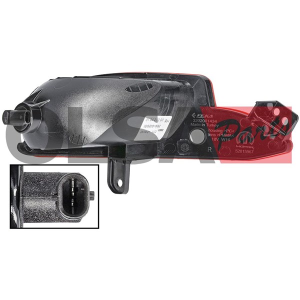Dimbakljus, Höger Aic 72350 AIC Dimbakljus, Höger Aic 72350 AIC