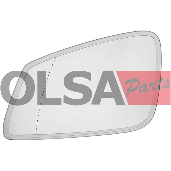 Spegelglas, yttre spegel, Vänster Aic 74215 AIC
