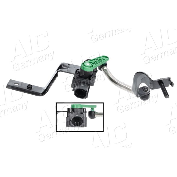 Sensor, lysviddsreglering, framaxel höger Aic 74953 AIC