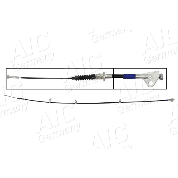 Vajer, parkeringsbroms, Höger bak Aic 75286 AIC Vajer, parkeringsbroms, Höger bak Aic 75286 AIC