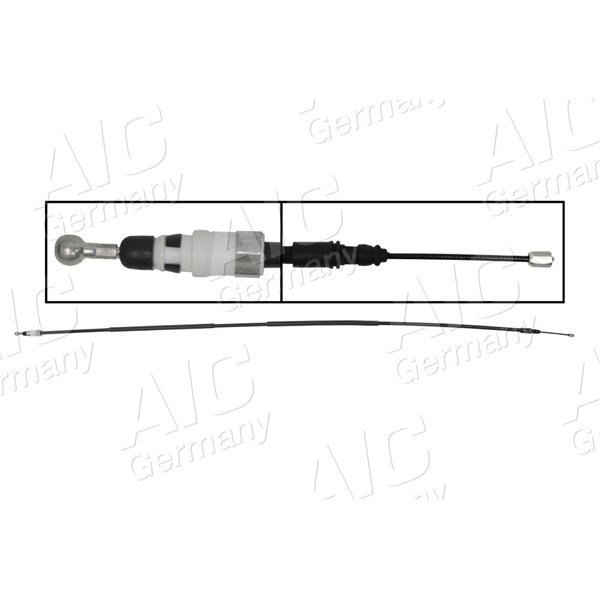 Vajer, parkeringsbroms, Vänster bak Aic 75288 AIC