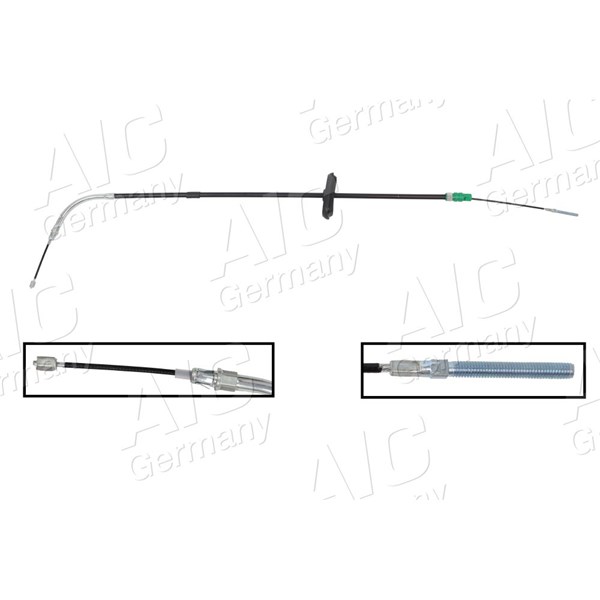 Vajer, parkeringsbroms, Fram Aic 75297 AIC