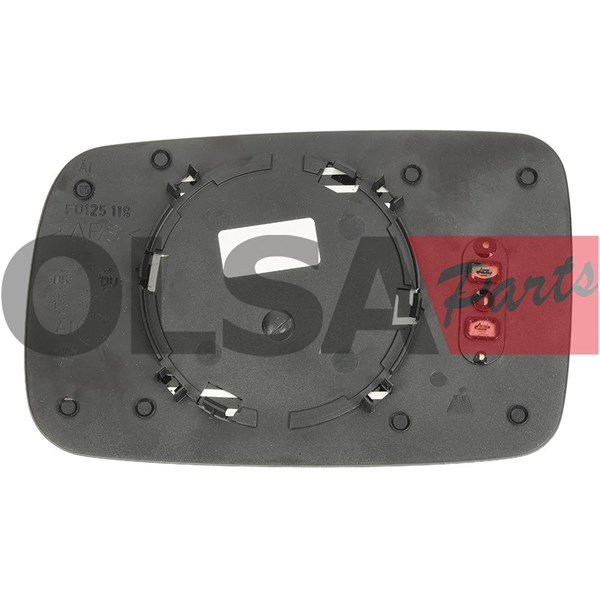 Spegelglas, yttre spegel, Vänster Aic 75385 AIC Spegelglas, yttre spegel, Vänster Aic 75385 AIC