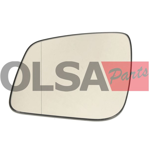 Spegelglas, yttre spegel, Vänster Aic 75388 AIC Spegelglas, yttre spegel, Vänster Aic 75388 AIC