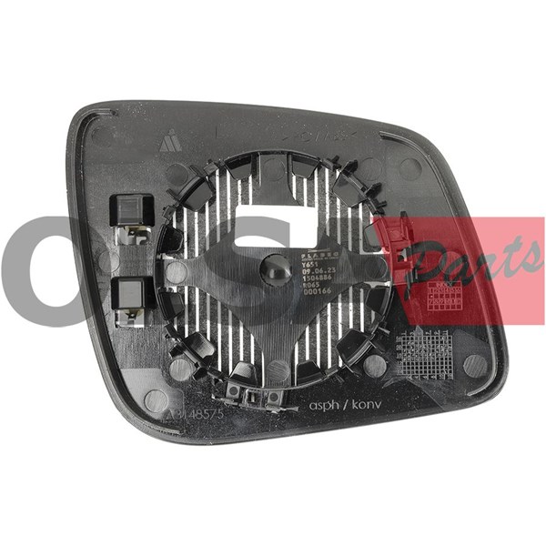 Spegelglas, yttre spegel, Vänster Aic 75388 AIC Spegelglas, yttre spegel, Vänster Aic 75388 AIC