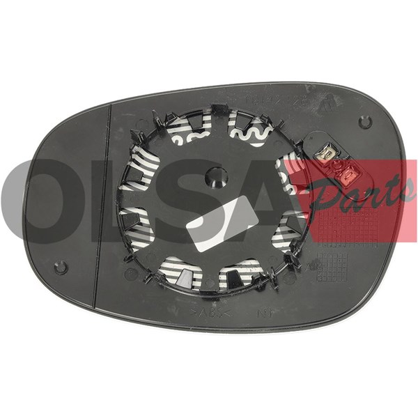 Spegelglas, yttre spegel, Höger Aic 75404 AIC Spegelglas, yttre spegel, Höger Aic 75404 AIC