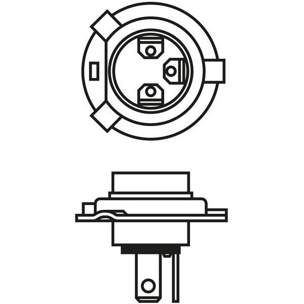 Glödlampa, fjärrstrålkastare 12V Bosch 1 987 302 803 BOSCH