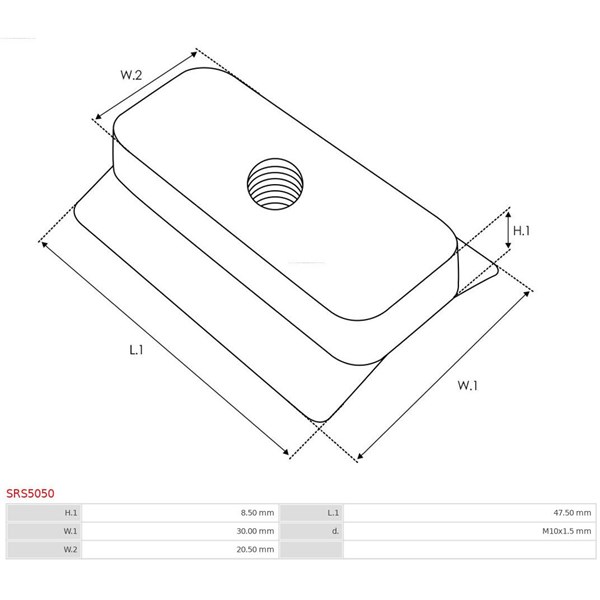 Reparationssats, Startmotor As-pl SRS5050 AS-PL Reparationssats, Startmotor As-pl SRS5050 AS-PL