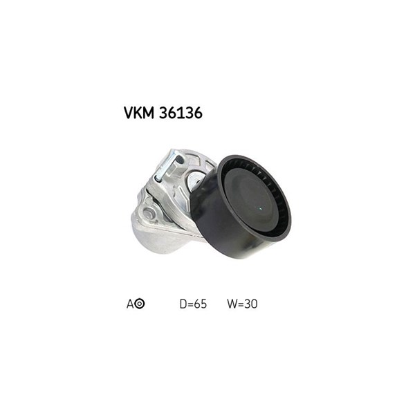 Vattenpump + spårremssats Skf VKMC 36334 SKF