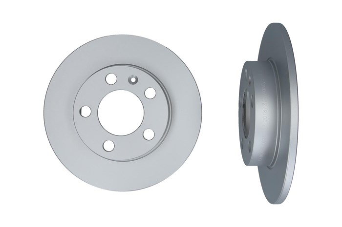 Bromsskiva Skoda Fabia I Solid, Bakaxel Skruvat plus SP107 683-14 Skruvat plus