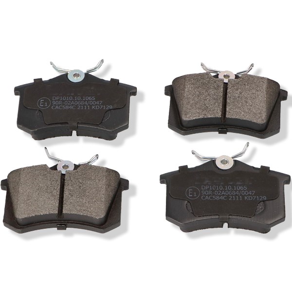 Bromsbeläggssats, skivbroms Vw Beetle, Bakaxel Skruvat plus SP494 Skruvat plus