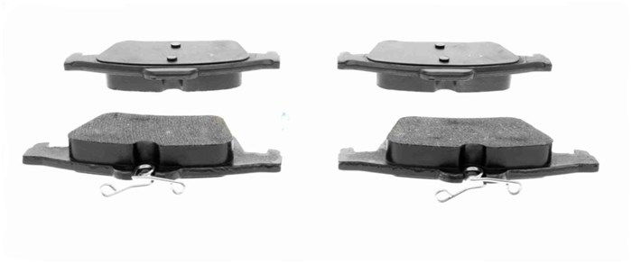 Bromsbeläggssats, skivbroms Ford Transit Connect, Bak, Bakaxel Sk Skruvat plus