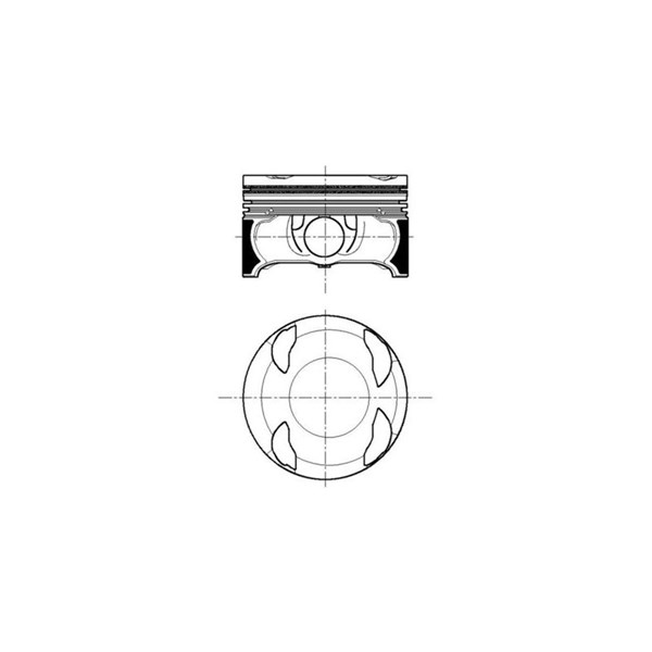 Kolv Mahle 001 PI 00196 002 MAHLE