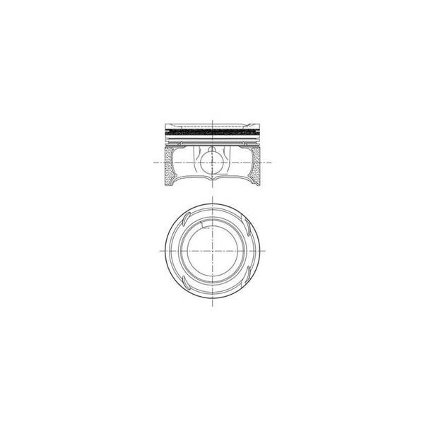 Kolv Mahle 001 PI 00200 000 MAHLE
