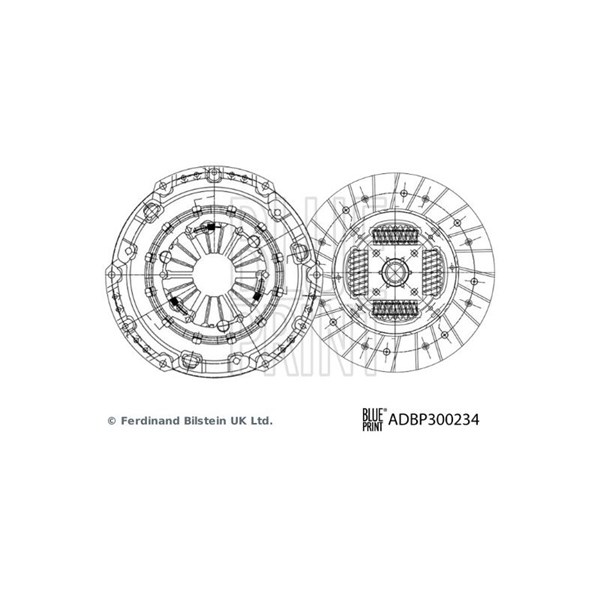 Kopplingssats Blue print ADBP300234 BLUE PRINT