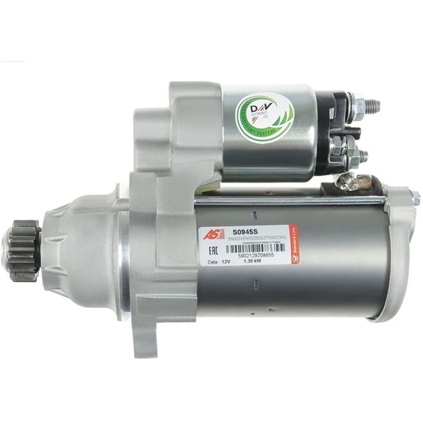 Startmotor 12V As-pl S0945S AS-PL