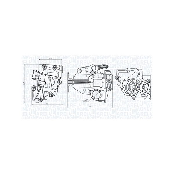 Oljepump Magneti marelli 351516000066 MAGNETI MARELLI Oljepump Magneti marelli 351516000066 MAGNETI MARELLI