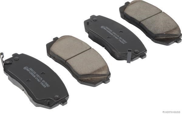 Bromsbeläggssats, skivbroms Hyundai Tucson Skåp/suv, Framaxel Skr Skruvat plus