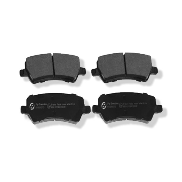 Bromsbeläggssats, skivbroms Ford S-max, Bakaxel Skruvat plus Bromsbeläggssats, skivbroms Ford S-max, Bakaxel Skruvat plus