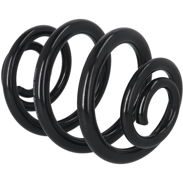 Spiralfjäder, Bakaxel