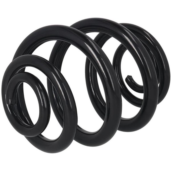 Spiralfjäder, Bakaxel