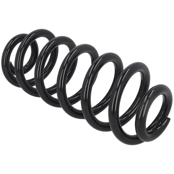 Spiralfjäder, Bakaxel