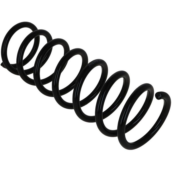 Spiralfjäder, Bakaxel