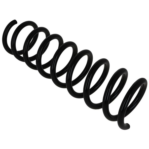 Spiralfjäder, Bakaxel