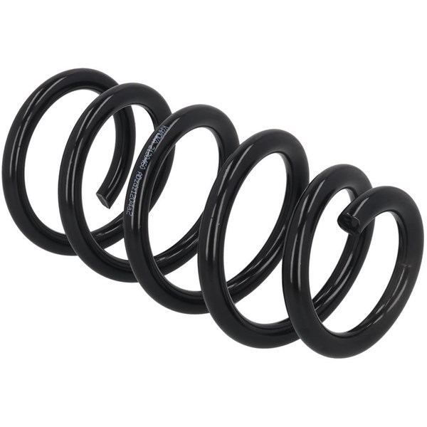 Spiralfjäder, Bakaxel