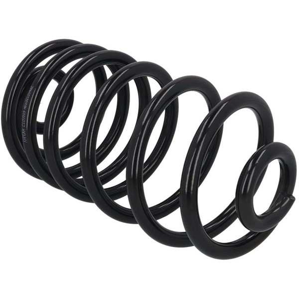 Spiralfjäder, Bakaxel