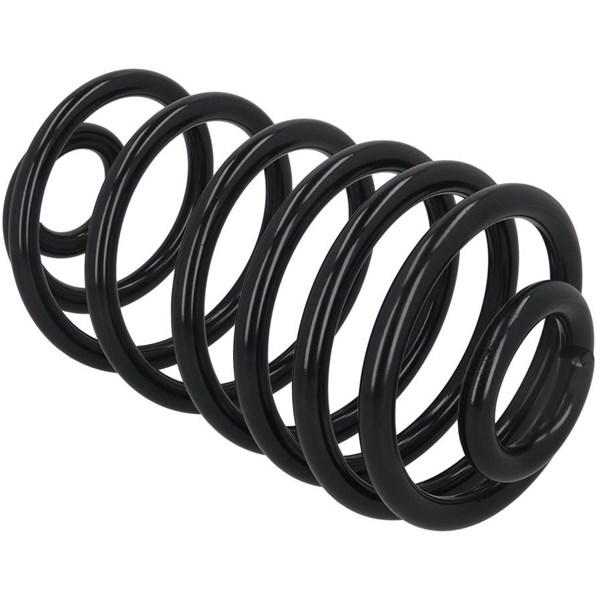 Spiralfjäder, Bakaxel