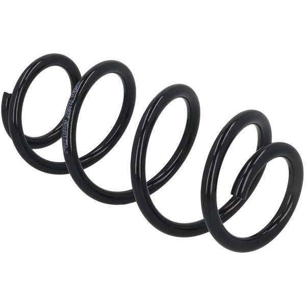 Spiralfjäder, Bakaxel