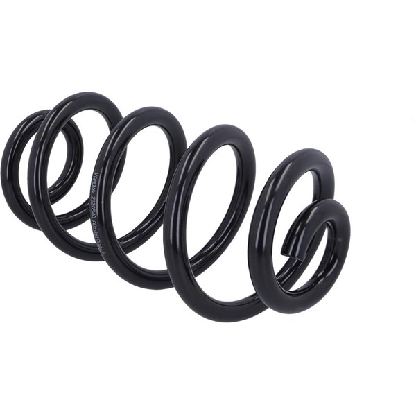 Spiralfjäder, Bakaxel