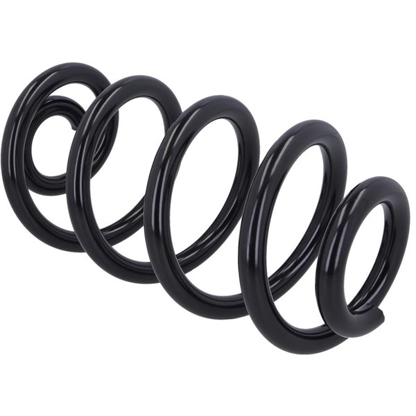 Spiralfjäder, Bakaxel