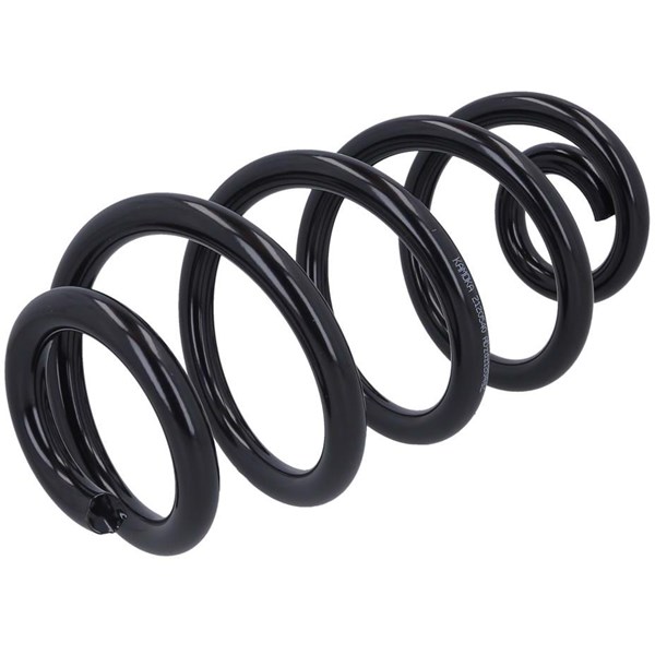 Spiralfjäder, Bakaxel