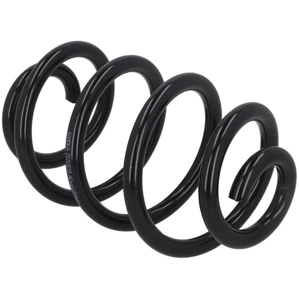 Spiralfjäder, Bakaxel