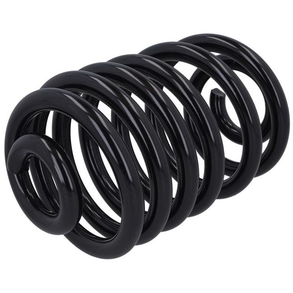 Spiralfjäder, Bakaxel