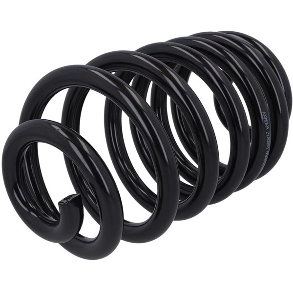 Spiralfjäder, Bakaxel