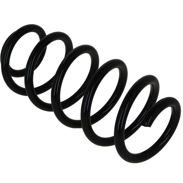 Spiralfjäder, Bakaxel